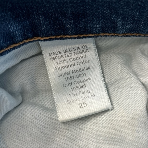 Current/Elliott Women’s Boyfriend Jeans - Size 25 - Picture 7 of 7
